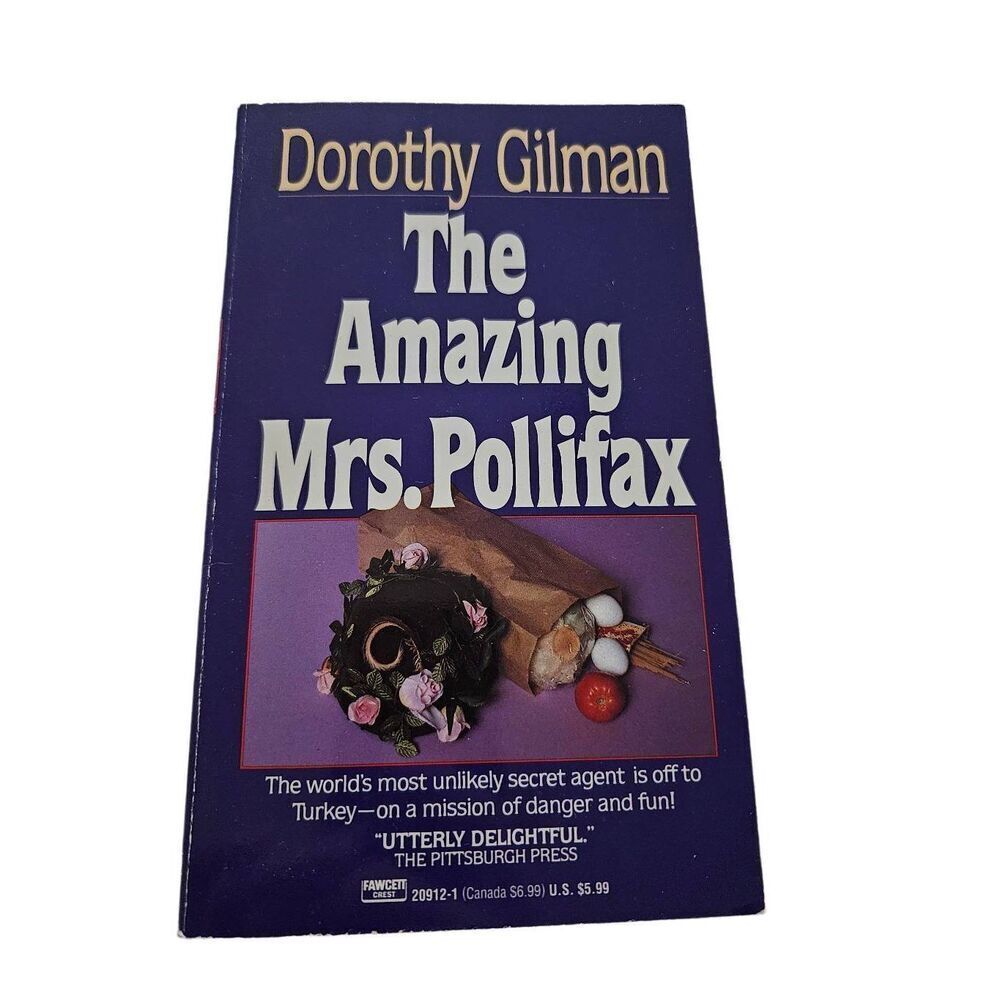 The amazing Mrs. Pollifax fawcett crest books isbn 0449209121